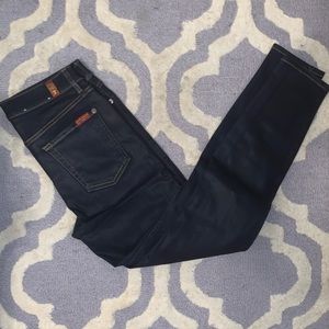 Like new 7 jeans skinny stretch.